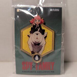 Spy X Family Anya Forger & Bond Enamel Pin Official Anime Collectible Badge
